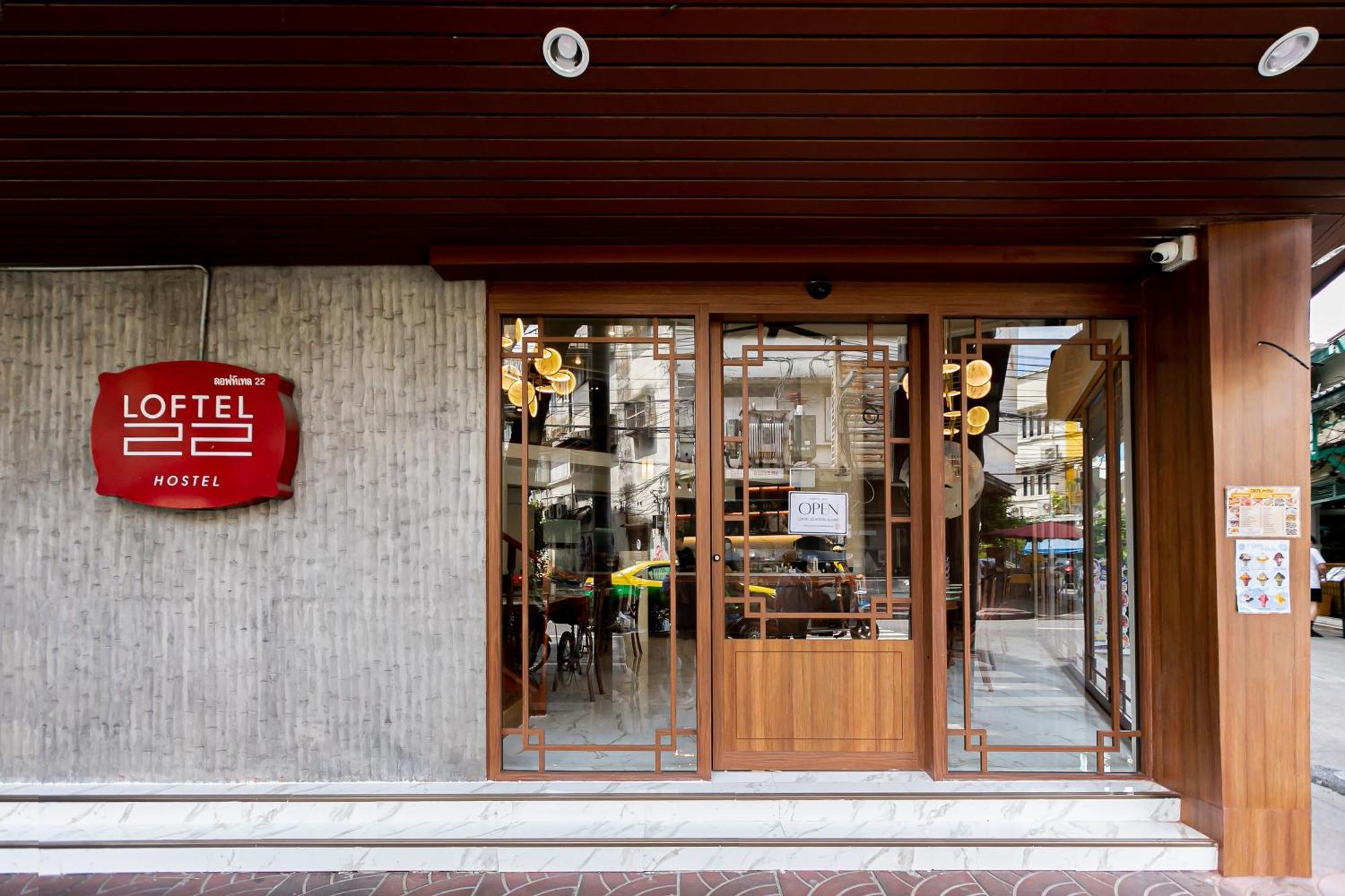 Loftel 22 Hostel Bangkok Exterior foto
