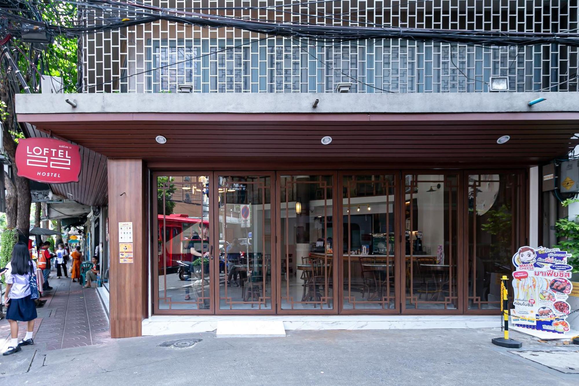 Loftel 22 Hostel Bangkok Exterior foto